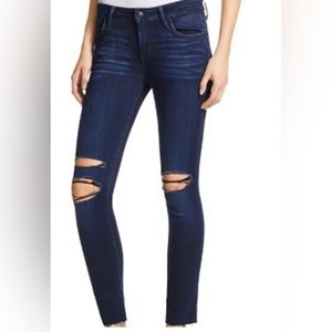 Joes Jeans The Icon Rydell Distressed Mid Rise Ripped Jeans in size 24